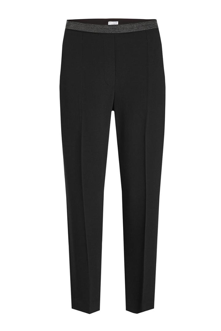 Brunello Cucinelli Brunello Cucinelli Straight Leg Pants With Embellishment