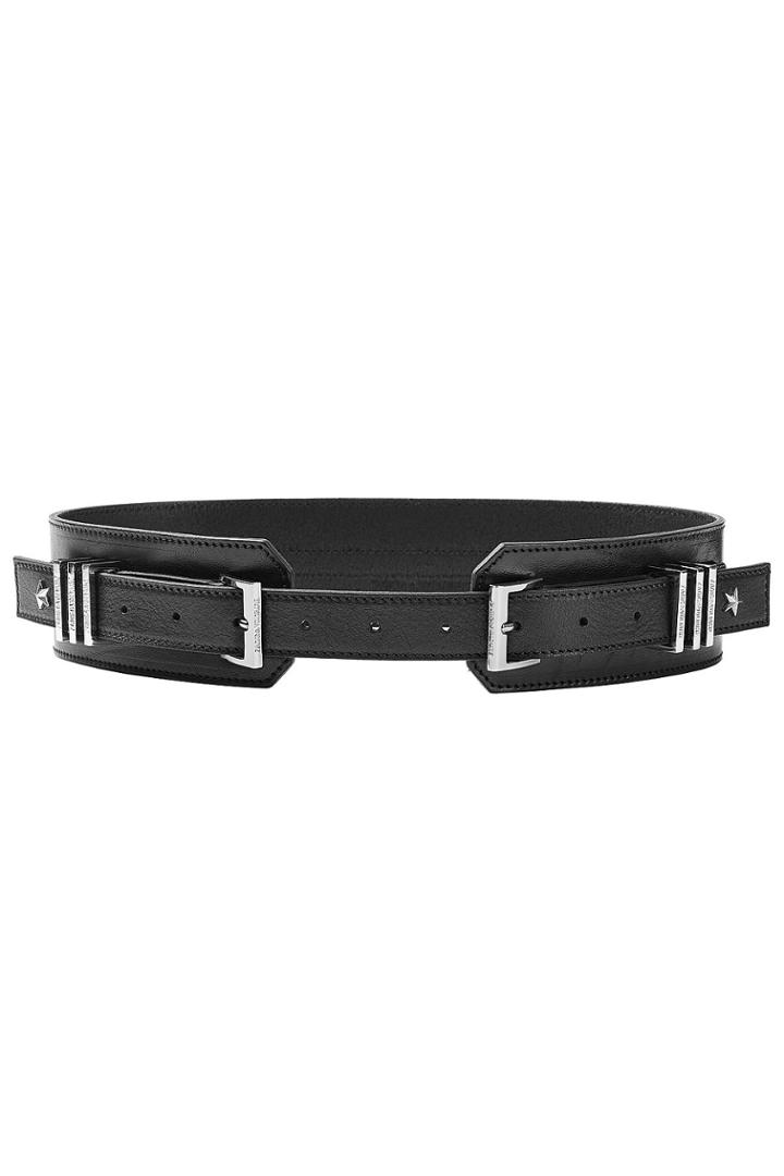Zadig & Voltaire Zadig & Voltaire Leather Belt - Black