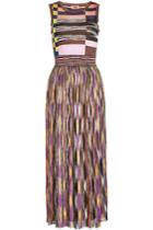 Missoni Missoni Printed Midi Dress With Metallic Thread