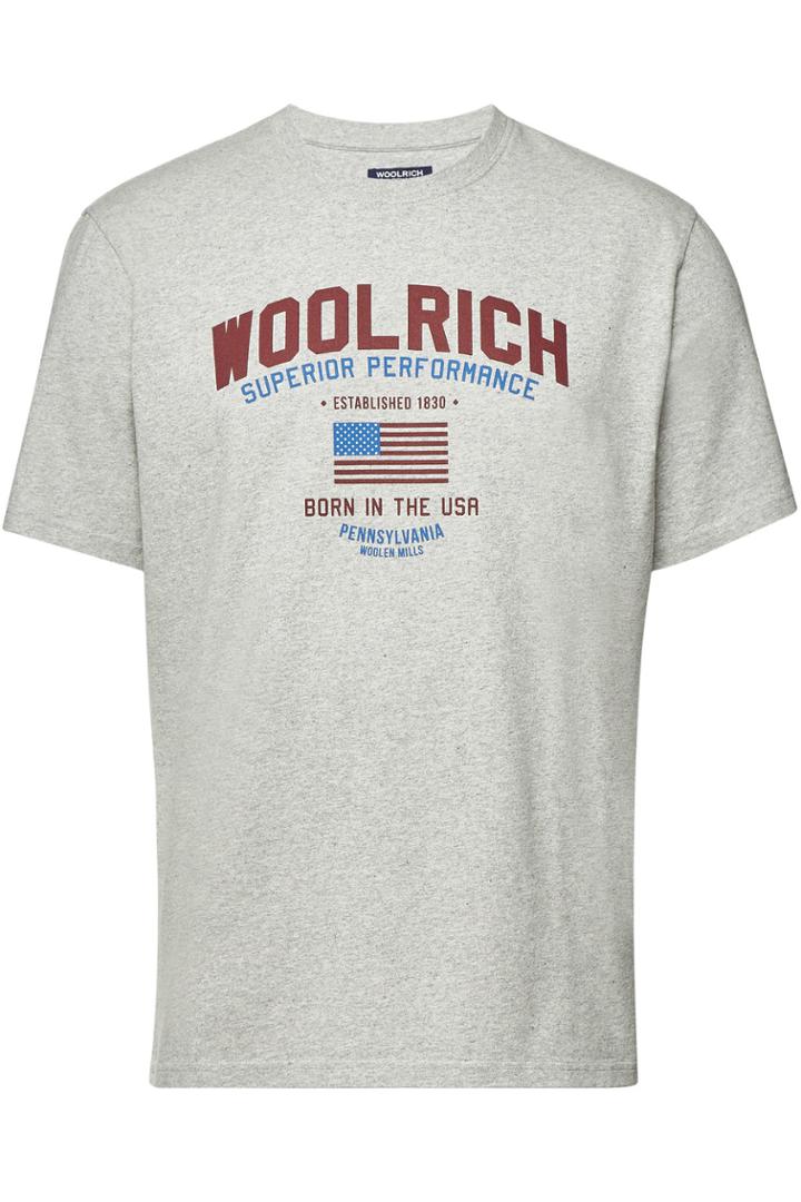 Woolrich Woolrich Printed Cotton T-shirt