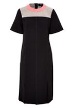 Derek Lam Derek Lam Colorblock Sheath Dress - Black
