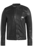 Dolce & Gabbana Dolce & Gabbana Leather Jacket - Black