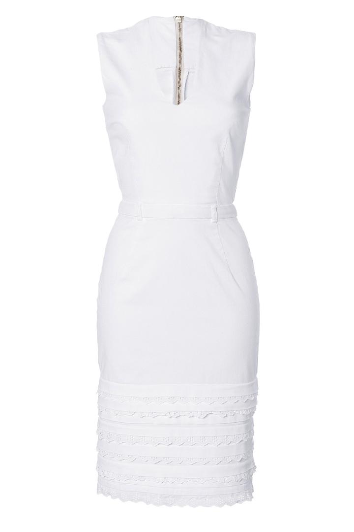 Preen Preen Cotton V-neck Dress - Multicolored