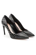 Alexander Mcqueen Alexander Mcqueen Stud-embellished Leather Pumps