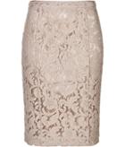 Burberry London Lace Pencil Skirt