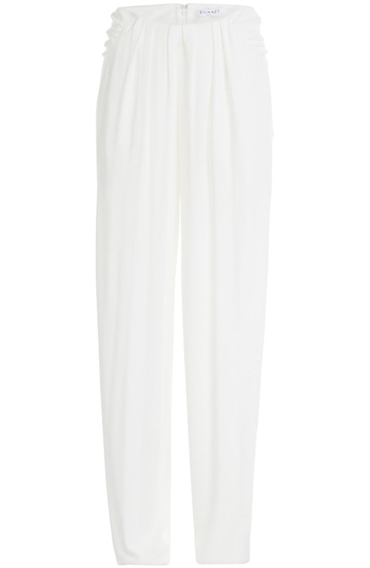 Vionnet Draped Jersey Pants