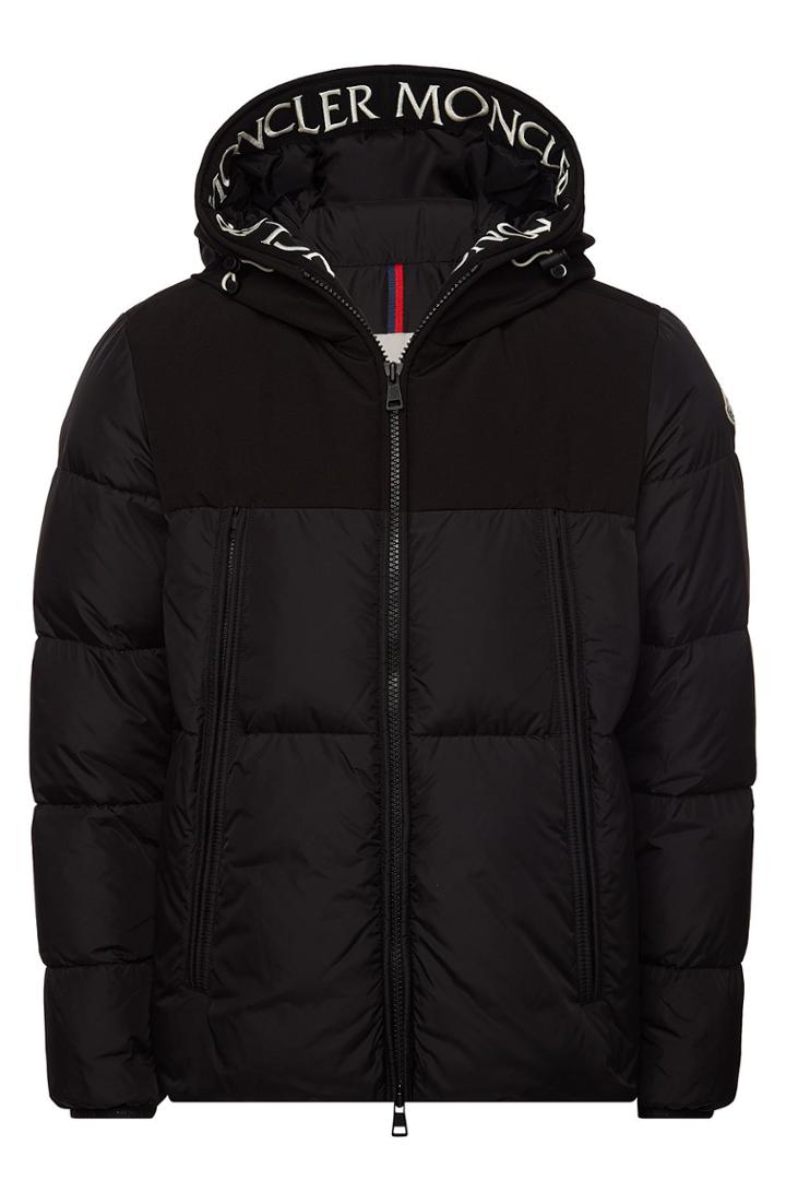 Moncler Moncler Montclar Down Jacket With Logo Hood