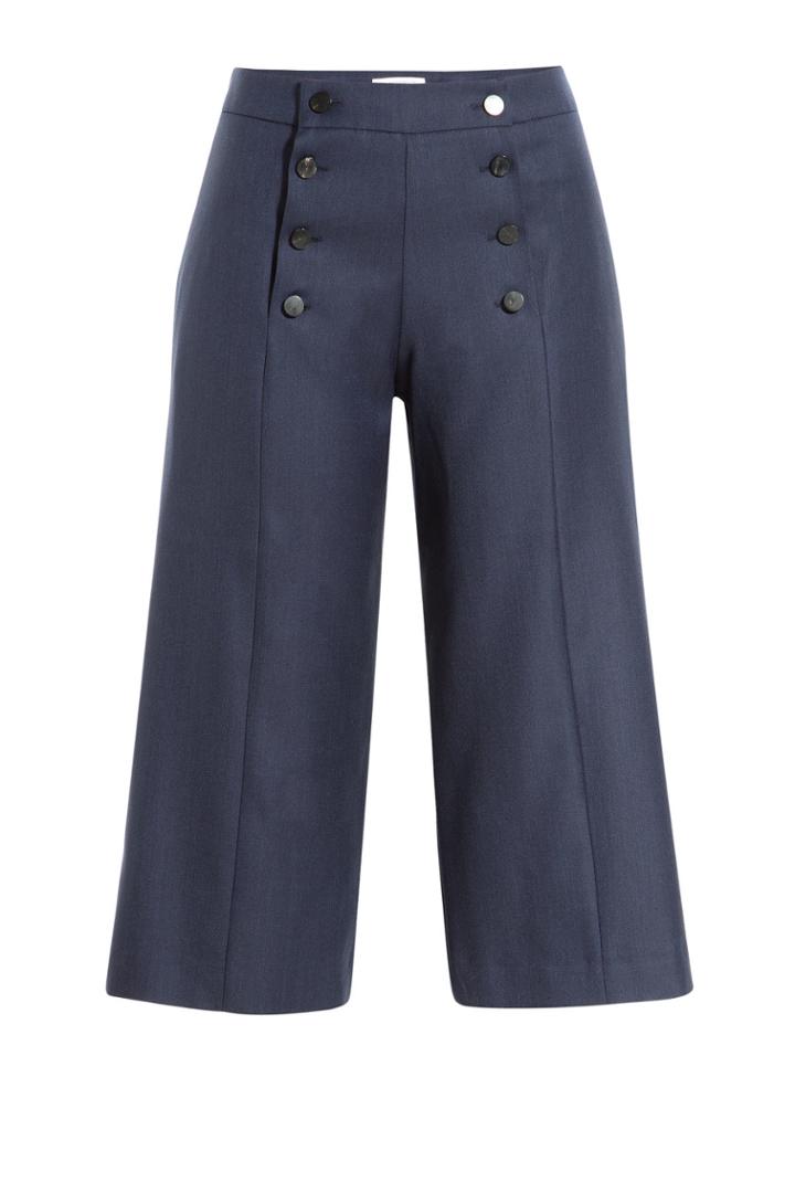 J.w. Anderson J.w. Anderson Wool Culottes - Blue