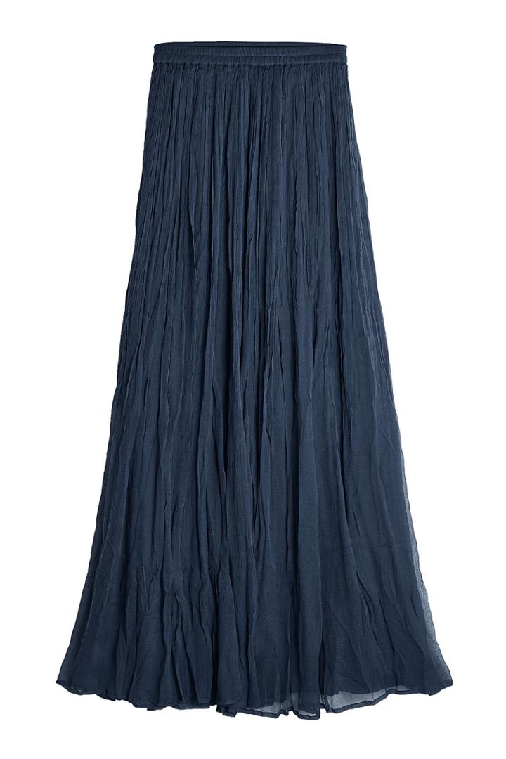 Mes Demoiselles Mes Demoiselles Crinkled Maxi Skirt