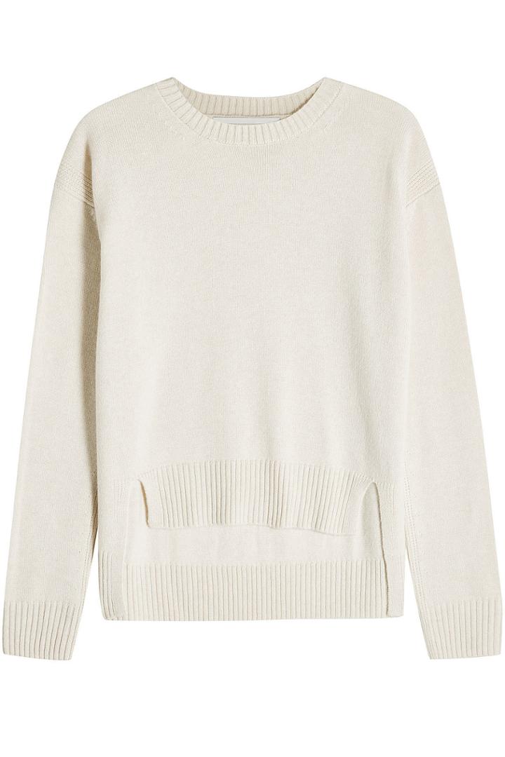 Rosetta Getty Rosetta Getty Cashmere Pullover With High-low Hem