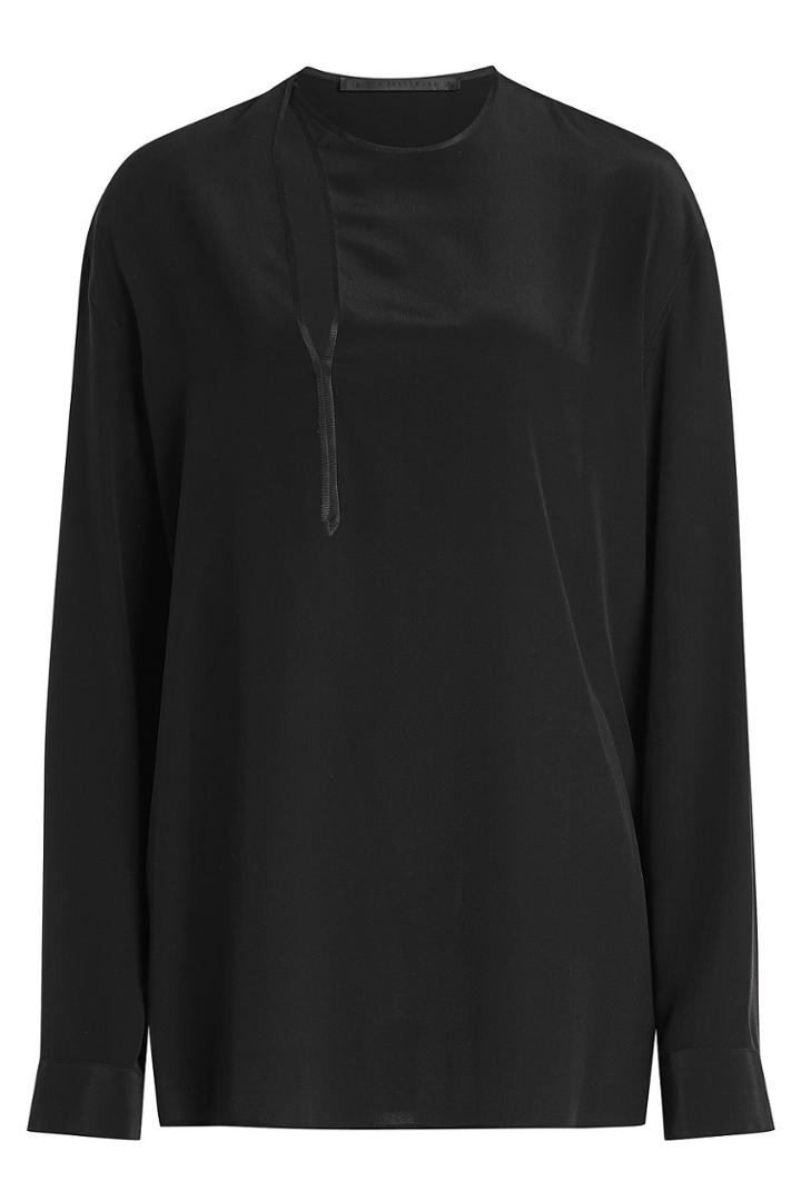 Haider Ackermann Haider Ackermann Silk Blouse With Cut-out Detail