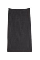 Boutique Moschino Boutique Moschino Virgin Wool Skirt With Pinstripes