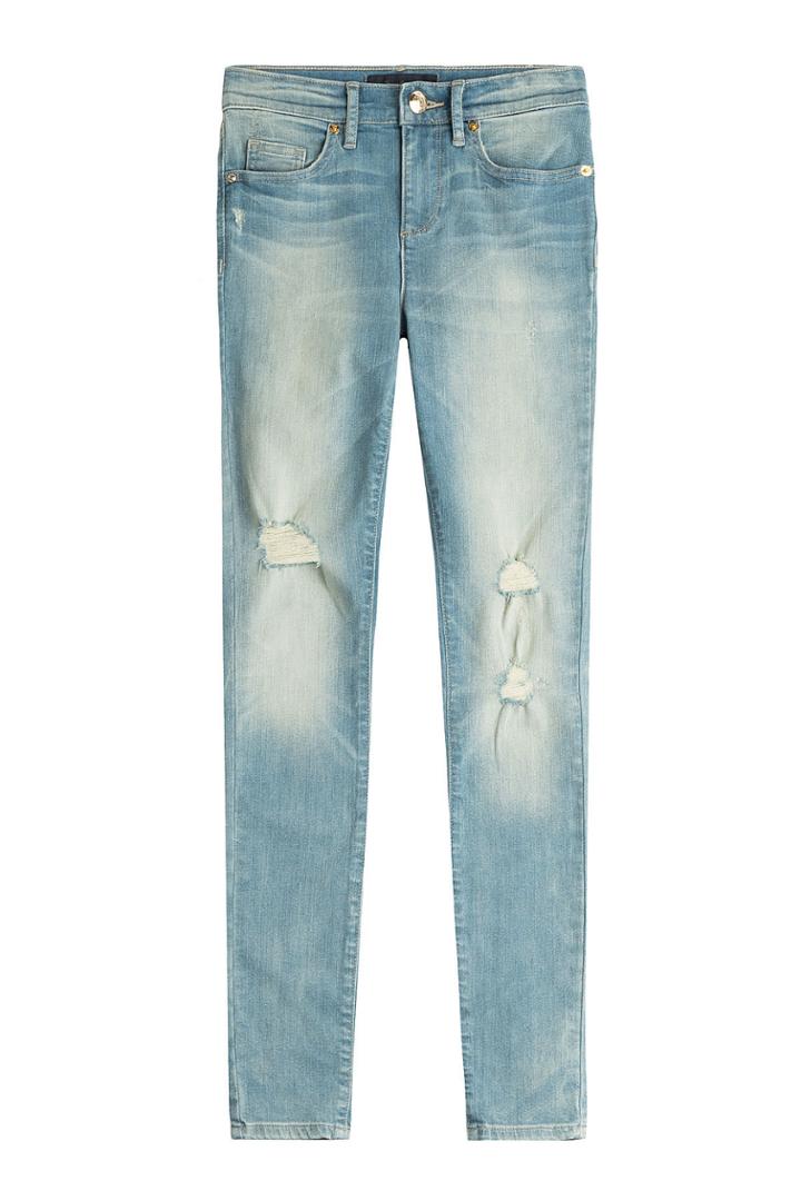 Juicy Couture Juicy Couture Distressed Skinny Jeans - Blue