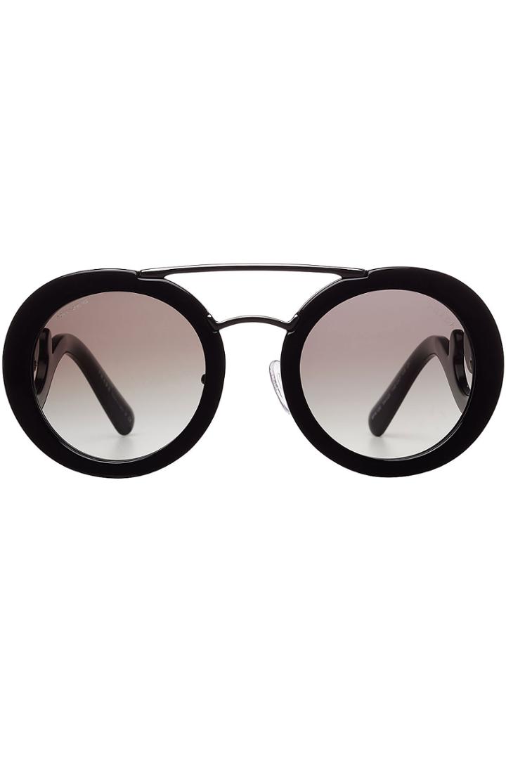 Prada Prada Minimal Baroque Sunglasses - Black