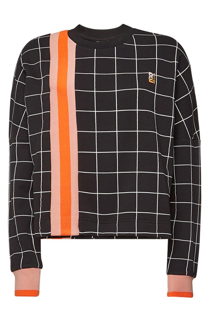 P.e. Nation P.e. Nation The Mogul Printed Cotton Sweatshirt