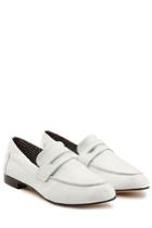 Robert Clergerie Robert Clergerie Leather Zemoc Slip-on Loafers - White