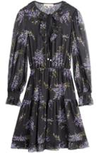 Michael Kors Silk Chiffon Printed Dress