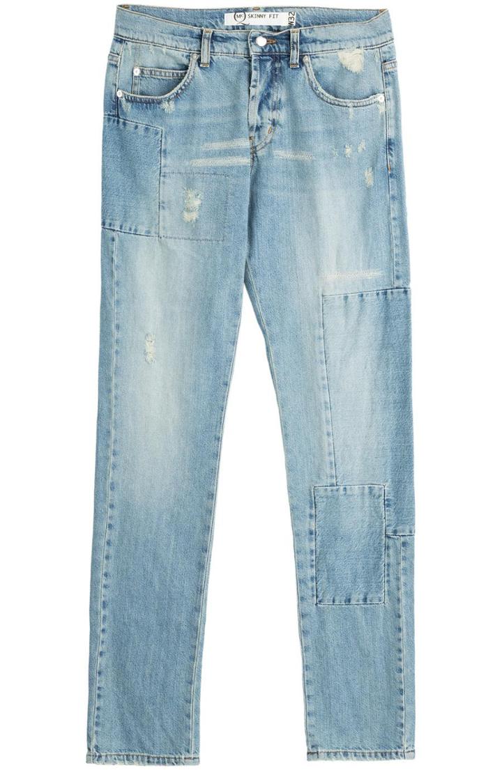 Mcq Alexander Mcqueen Distressed Skinny Jeans