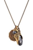 Alexander Mcqueen Alexander Mcqueen Necklace With Medallion And Stone