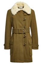 Pswl Pswl Cotton Coat With Belt