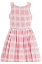 Marc By Marc Jacobs Gingham Cotton-silk Dress