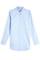 T By Alexander Wang T By Alexander Wang Oversized Cotton Shirt - Blue