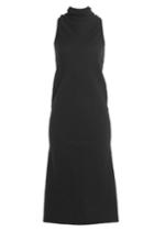 Rick Owens Rick Owens Crepe Dress With Wool