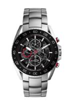 Michael Kors Michael Kors Jetmaster Silver-tone Stainless Steel Watch