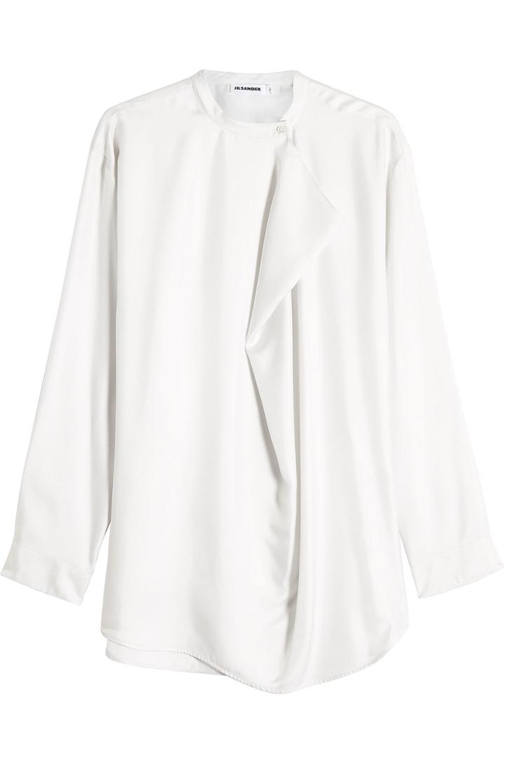 Jil Sander Jil Sander Dominique Silk Blouse