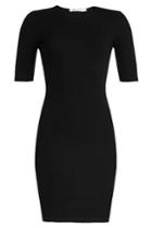 T By Alexander Wang T By Alexander Wang Ribbed Jersey Dress With Cut-out Back