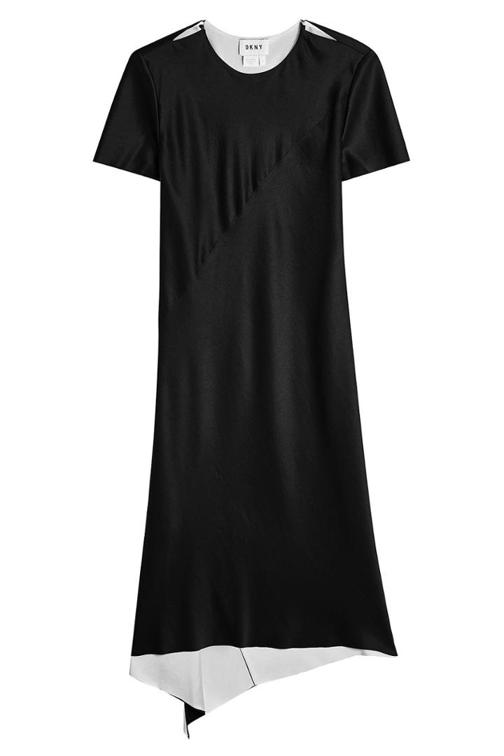 Dkny Dkny Reversible Maxi Dress - Black