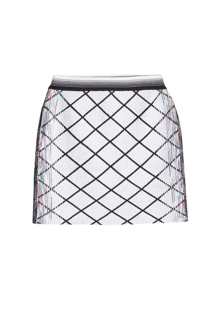 Missoni Missoni Wool Knit Mini Skirt