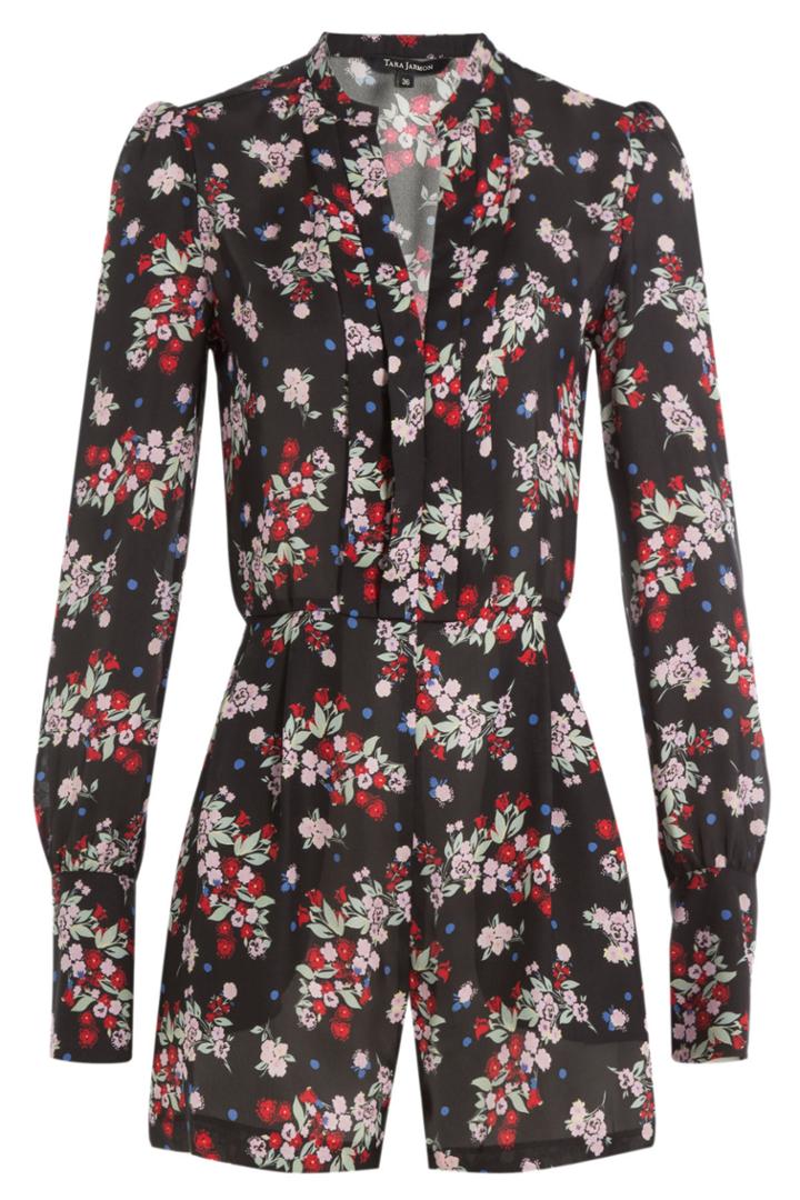 Tara Jarmon Tara Jarmon Printed Playsuit