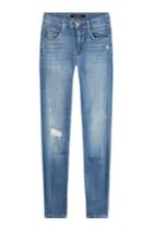 J Brand J Brand Distressed Skinny Jeans - Blue