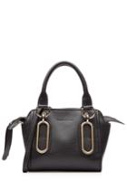 See By Chloé See By Chloé Leather Tote With Gilded Hardware - Black