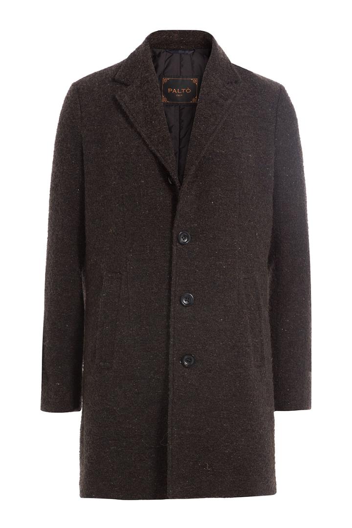 Palto Palto Coat With Fleece Wool And Alpaca - None