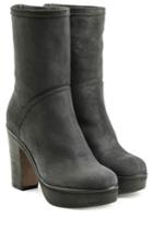 Fiorentini & Baker Fiorentini & Baker Suede Ankle Boots With Platform - Grey
