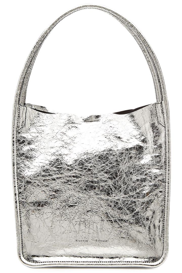 Proenza Schouler Proenza Schouler L Metallic Leather Tote