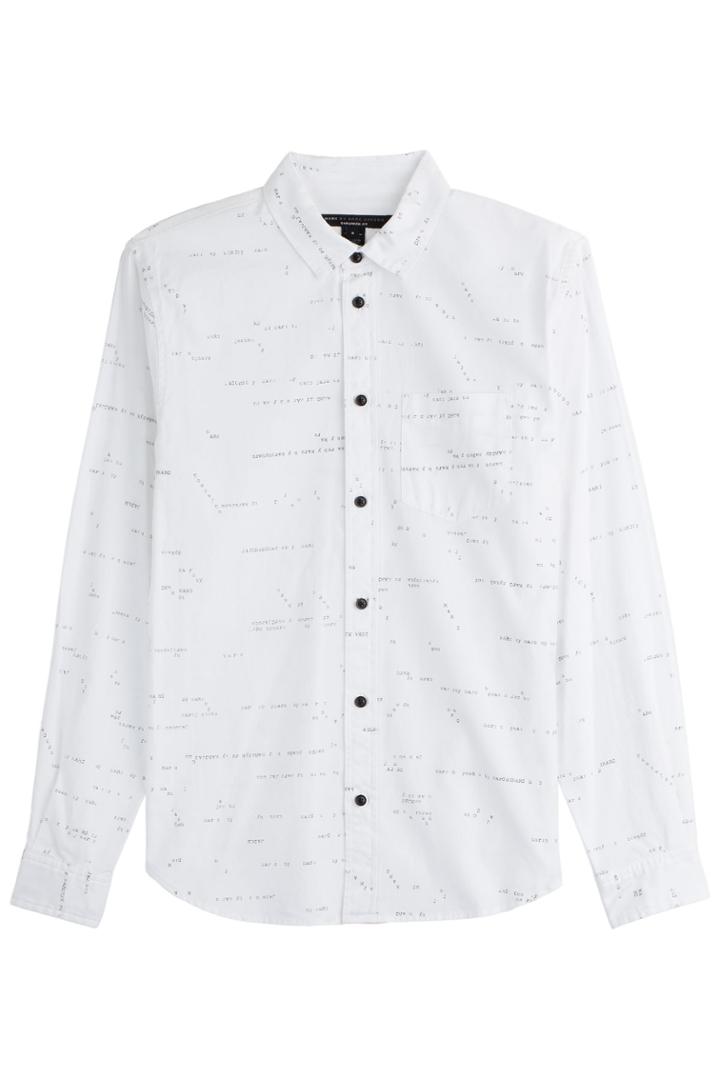 Marc By Marc Jacobs Marc By Marc Jacobs Logo Cotton Button-down - White