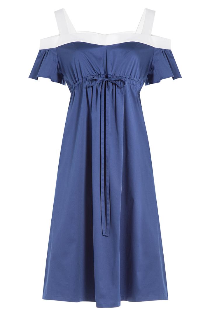 Jil Sander Navy Jil Sander Navy Colorblock Dress