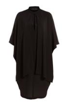 Agnona Draped Silk-crepe Dress