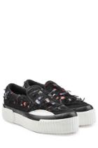 Julien David Julien David Platform Slip-on Sneakers - Multicolor