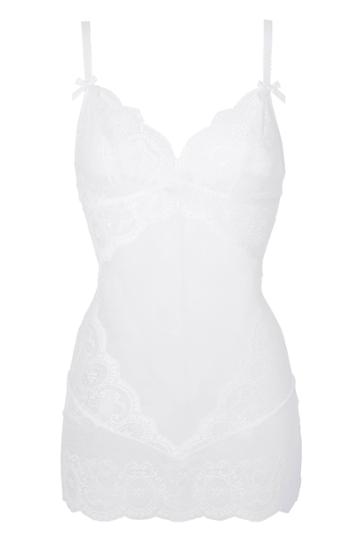 Lagent By Agent Provocateur Lagent By Agent Provocateur Lace Slip - White