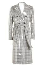 Calvin Klein 205w39nyc Calvin Klein 205w39nyc Virgin Wool Trench Coat With Transparent Overlay