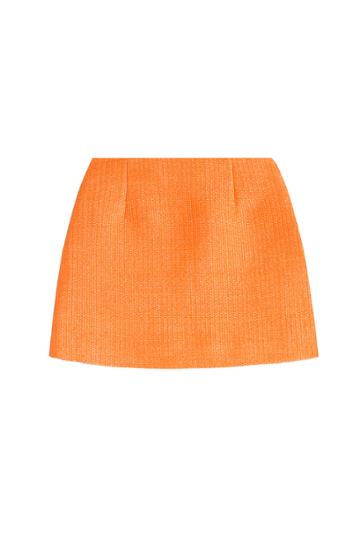 Isa Arfen Isa Arfen Mini Skirt - Orange