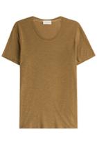 American Vintage American Vintage Cotton Blend T-shirt With Round Neckline