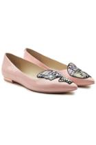 Sophia Webster Sophia Webster Talulah Patent Leather Butterfly Ballerinas