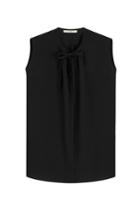 Etro Etro Sleeveless Silk Blouse - Black