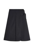 Carven Carven Skirt With Lace-up Detail - Black