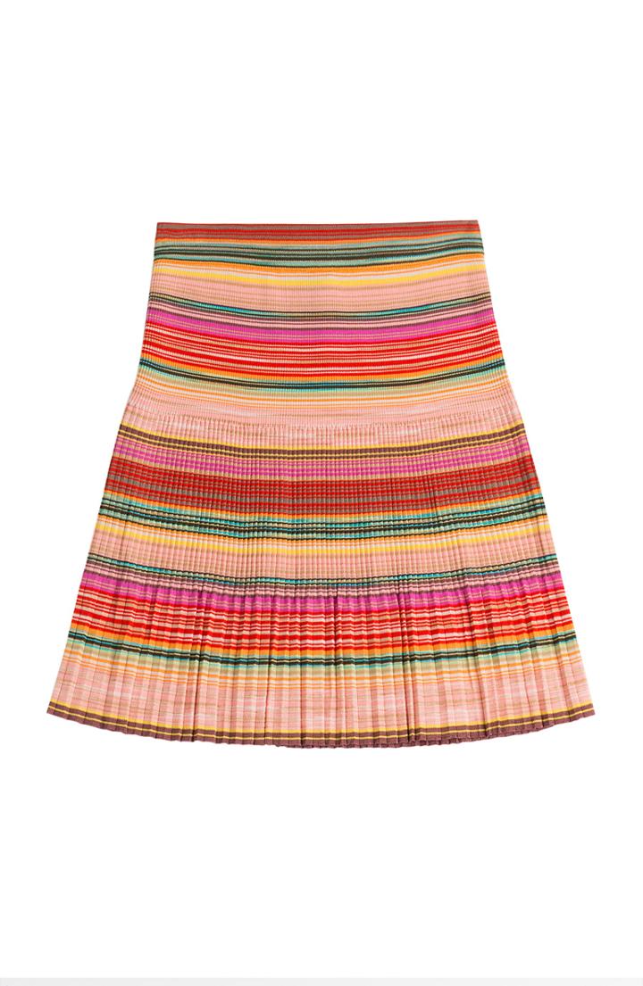 Missoni Striped Skirt With Wool